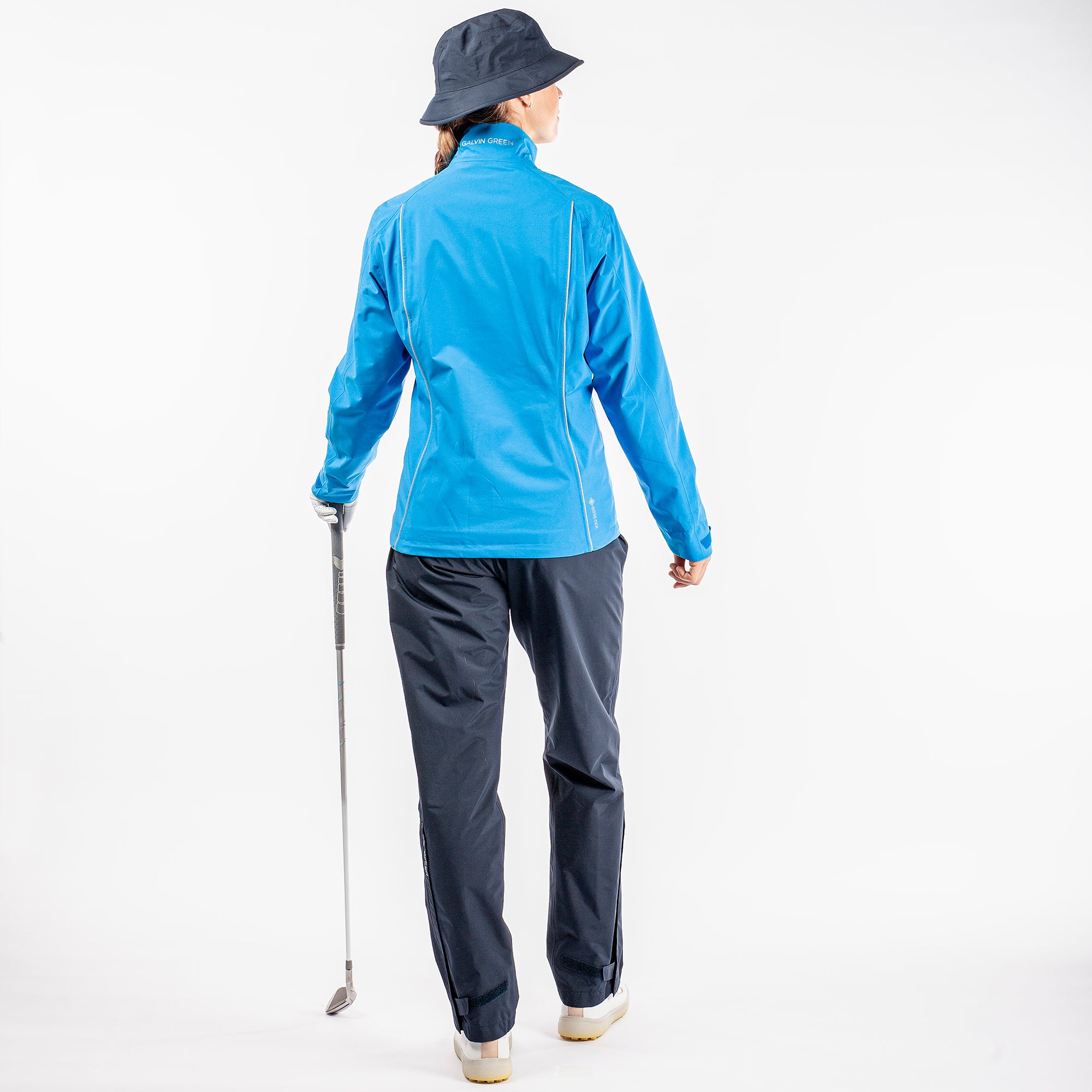 Galvin Green Anya Gore-Tex Ladies Waterproof Golf Jacket Blue/Reflex